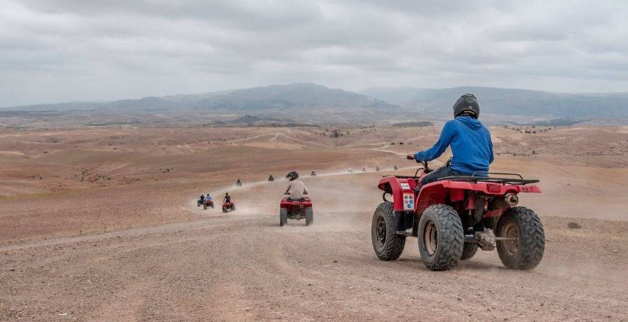 Balade en QUAD  à Marrakech Agafay